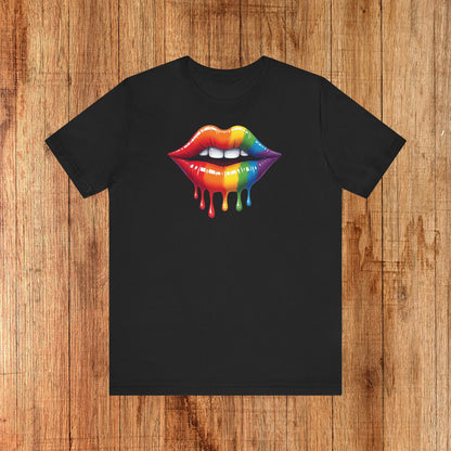 Paint Drip Mouth Design