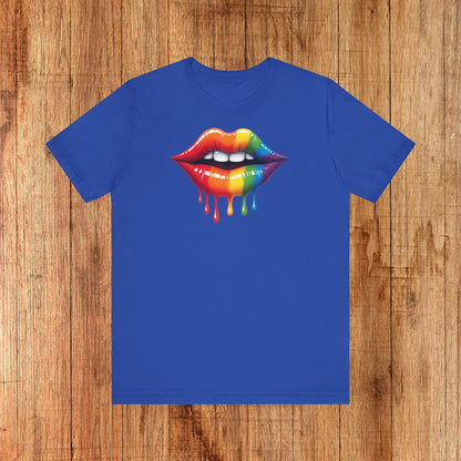 Paint Drip Mouth Design