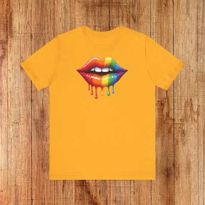Paint Drip Mouth Design