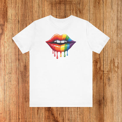 Paint Drip Mouth Design